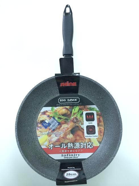 Chảo Vân Đá Bếp Từ Platinum Shine 28cm