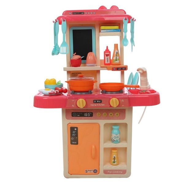 Bộ Đồ Chơi Nhà Bếp Cho Bé Màu Hồng, 36 Chi Tiết 0820-TH-889-170