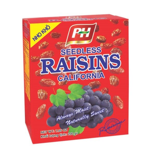 Nho Khô Đen RAISINS 200g Phương Hiền