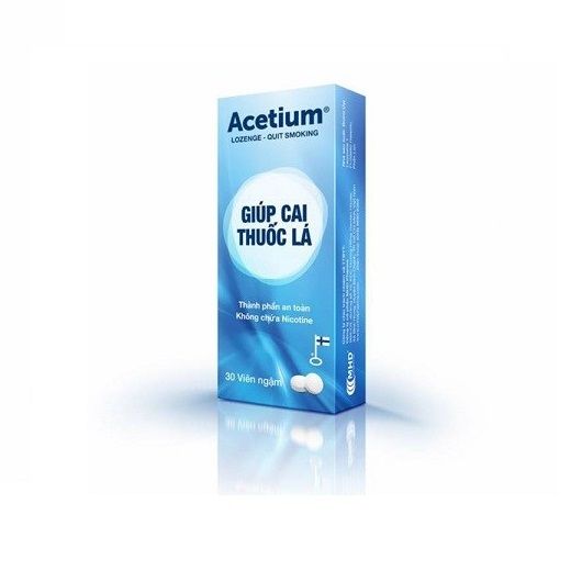 Viên Ngậm Giúp Cai Thuốc Lá Acetium Lozenge