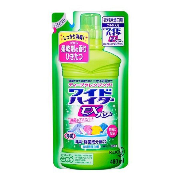 Nước Tẩy Quần Áo Oxy Hóa Wide Haiter- Ex Power Túi 480ml