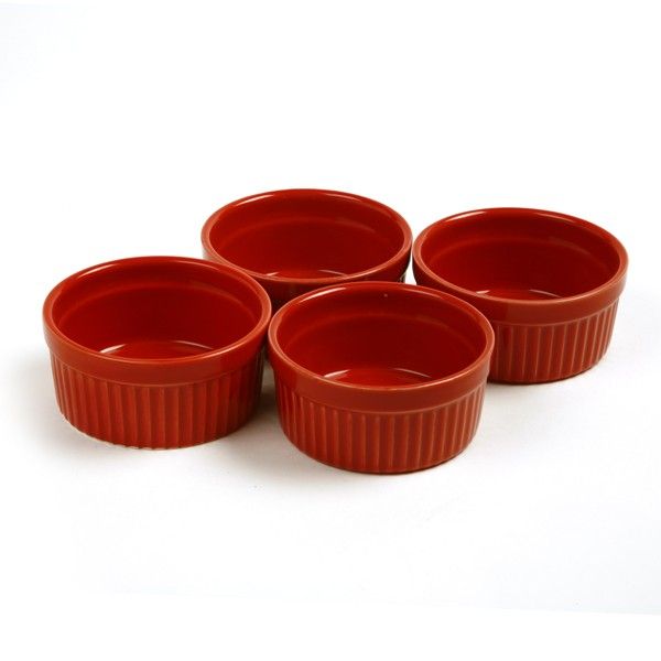 KHUÔN LÀM BÁNH LOẠI NHỎ TRÒN RAMEKIN RED