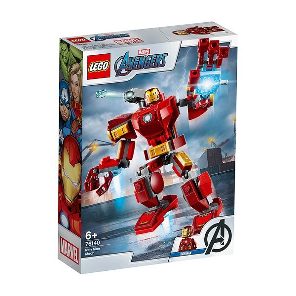 Đồ Chơi Lego Superheroes Chiến Giáp Người Sắt 76140