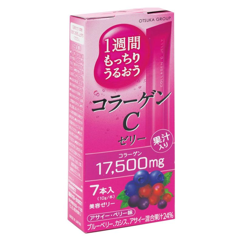 Thạch Vị Quả Mọng Collagen C Hộp 7 Thanh