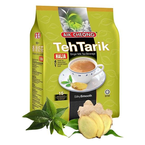 Trà Sữa Vị Gừng Aik Cheong Teh Tarik 4In1 15 Gói x 40g