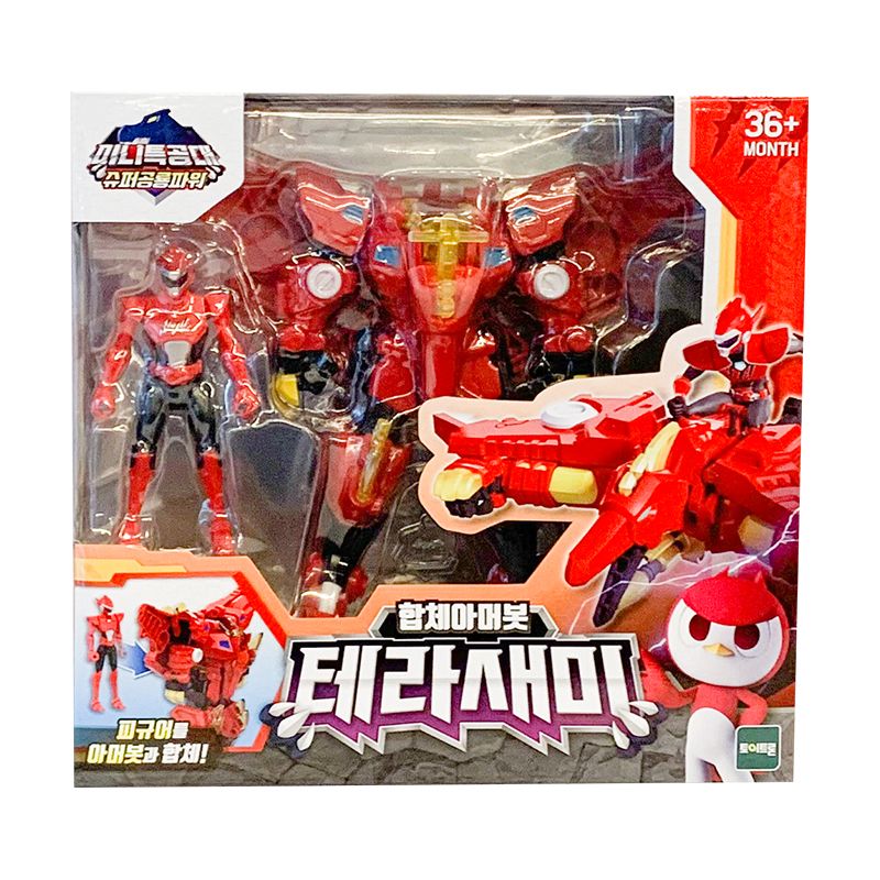 Đồ Chơi Miniforce Robot Siêu Khủng Long Preta Hỏa Thần Cùng Siêu Nhân Sammy Lé 304035