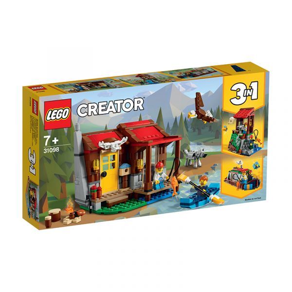 Đồ Chơi Lego Creator Nhà Gỗ Ven Hồ 31098