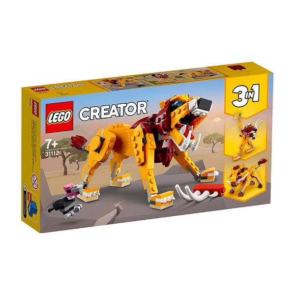 Đồ Chơi Lego Creator Sư Tử Hoang Dã 31112