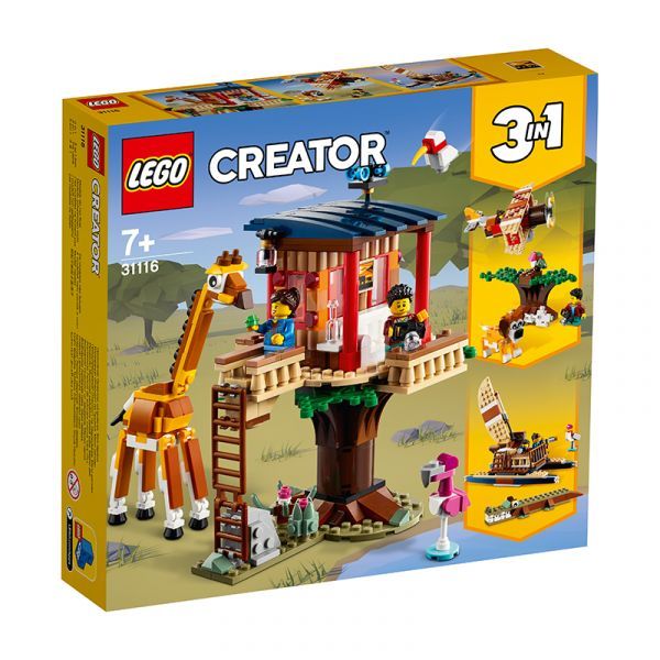 Đồ Chơi Lego Creator Nhà Cây Safari 31116
