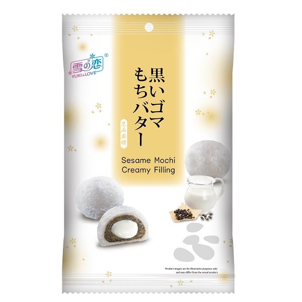 Bánh Mochi Mè Nhân Kem 120g