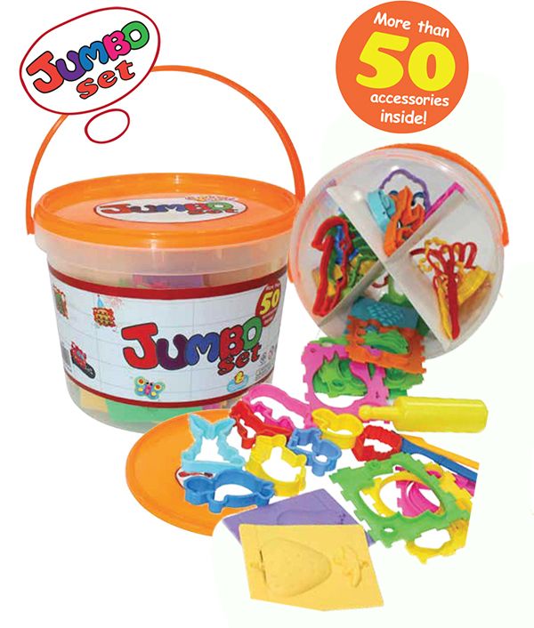 BỘ KHUÔN NẶN 55 MÓN JUMBO SET