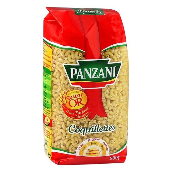 Nui Cong Coquillettes Panzani 500g