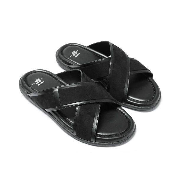 Dép Nam Màu Black Bata 853-6003 (Store 5703)