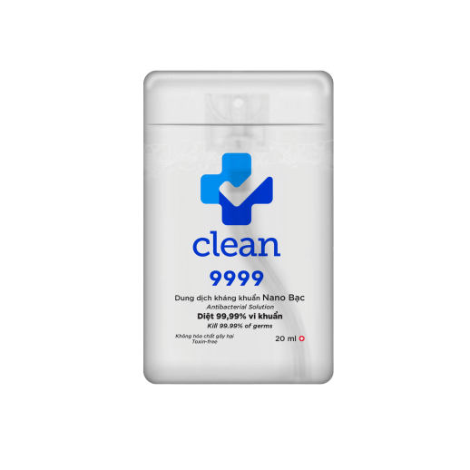 Nano Bạc Vệ Sinh Đa Năng Clean9999 20ml