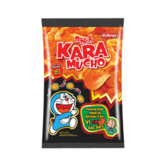 Snack Khoai Tây Karamucho Vị Cay Đặc Biệt - Gói 27G