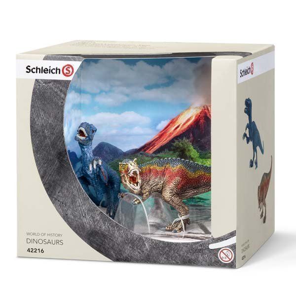 Đồ Chơi Schleich Bộ 2 Khủng Long Ăn Thịt 42216