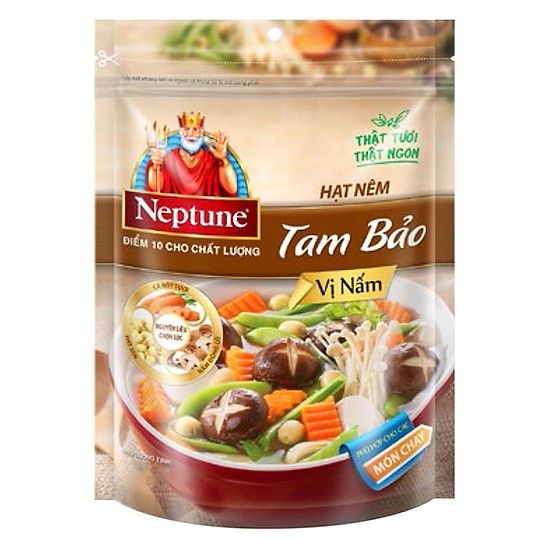 Hạt Nêm Neptune Tam Bảo Vị Nấm 380g