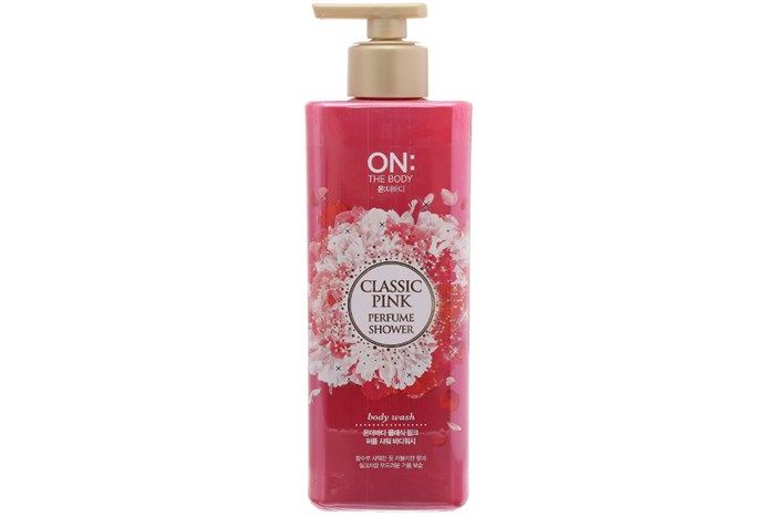 Sữa Tắm On The Body Perfume Classic Pink 500g