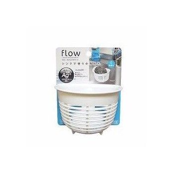 Giá để giẻ rửa bát hình rổ màu trắng