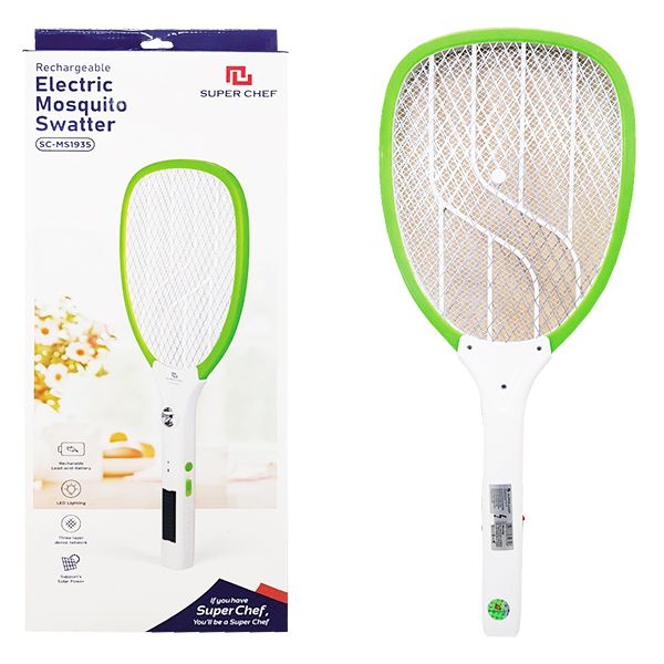 Vợt Muỗi Sạc Điện Và Sạc Năng Lượng Mặt Trời SC_MS1935