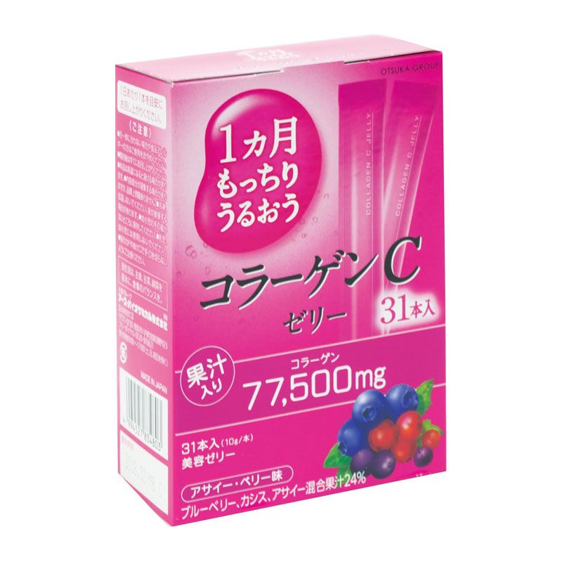 Thạch Vị Quả Mọng Collagen C Hộp 31 Thanh