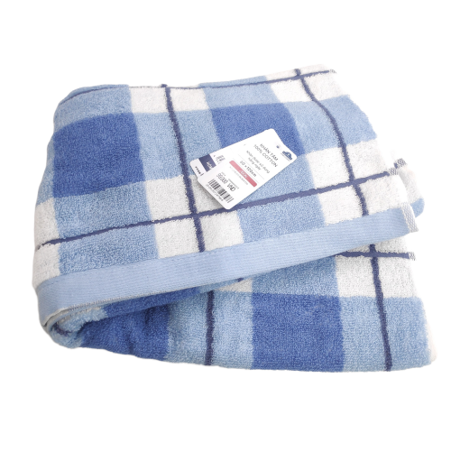 Khăn Tắm Cotton Home Coordy BGCHECK Bt Bl 60x120 266,4g