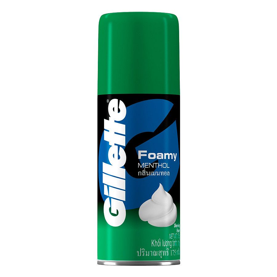 Bọt Cạo Râu Gillette Hương Bạc Hà 175g