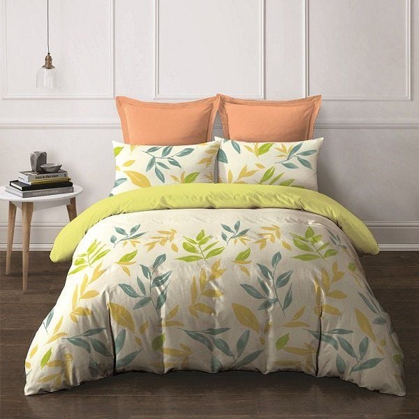 Bộ Drap Ga, Áo Gối Và Chăn NV Ellie 180x200+30cm