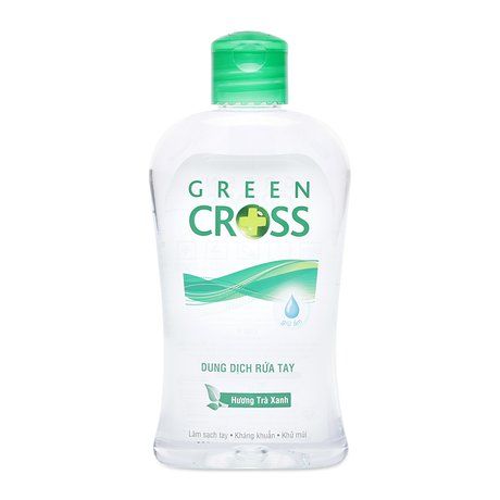 NƯỚC RỬA TAY TRÀ XANH GREEN CROSS - GREEN TEA 250ML