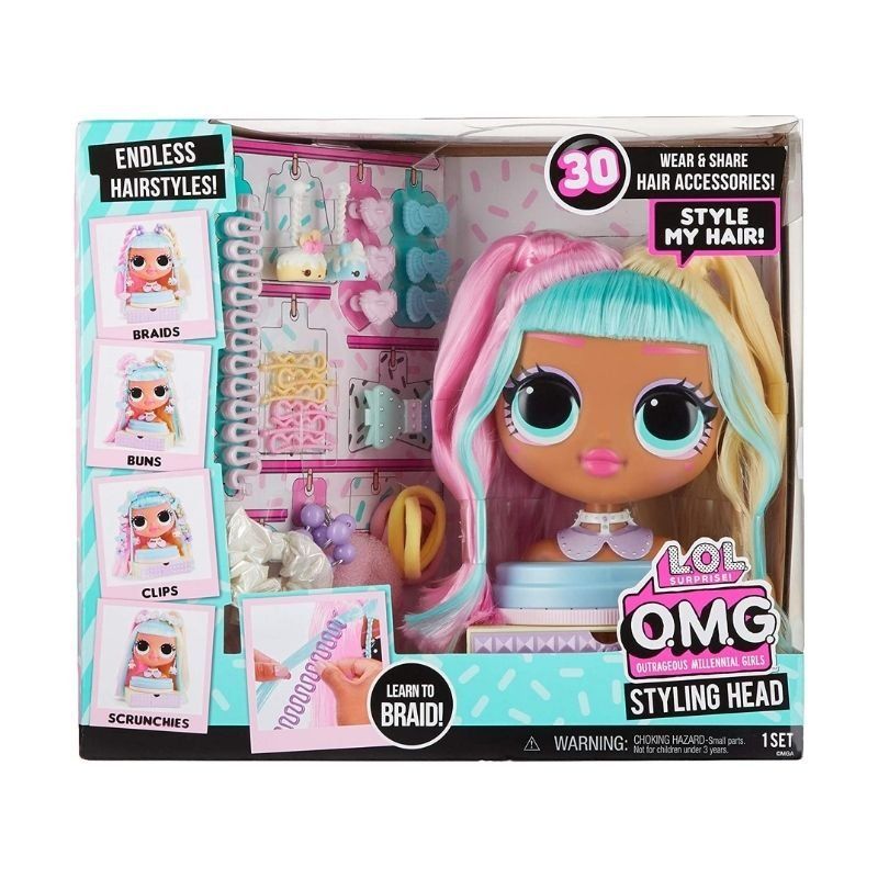 Đồ Chơi LOL Suprise Đồ Chơi Trổ Tài Tạo Mẫu Tóc Cùng Candy 572008EUC