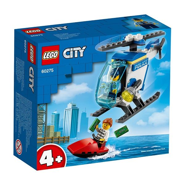 Đồ Chơi Lego City Trực Thăng Truy Bắt Trên Biển 60275