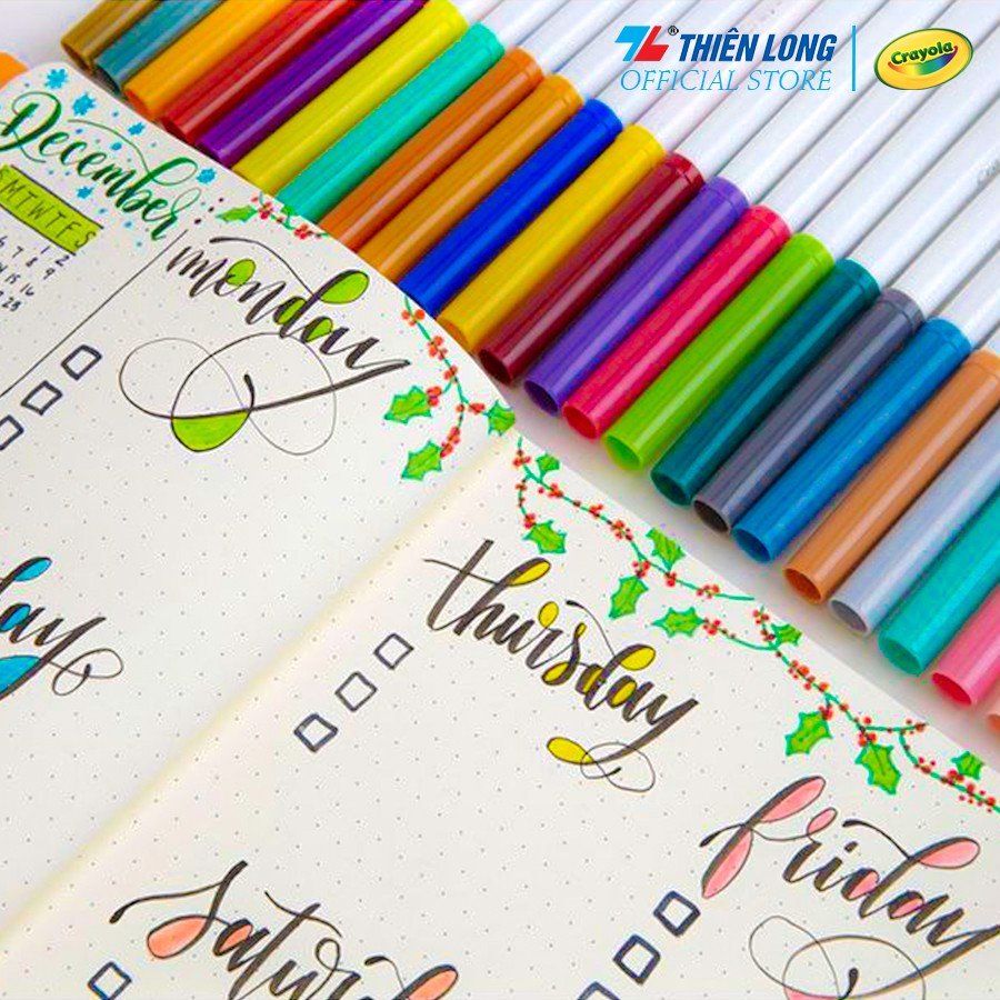 Bút Lông 20 Màu Crayola Supertips 588106