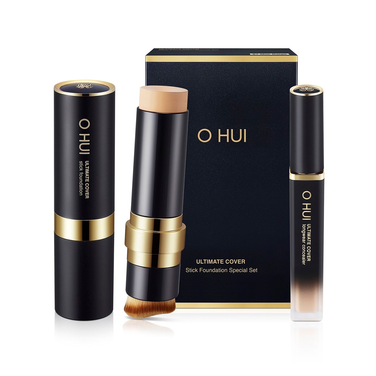 Bộ Kem Nền Dạng Thỏi O Hui Ultimate Cover Stick Foundation Set 20G