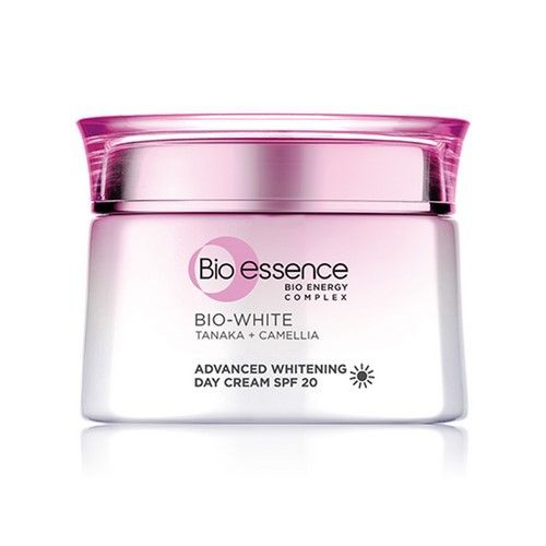 Kem Dưỡng Trắng Chuyên Sâu Ngày Chiết Xuất Tanaka và Camellia SPF20 Bio-essence 50g