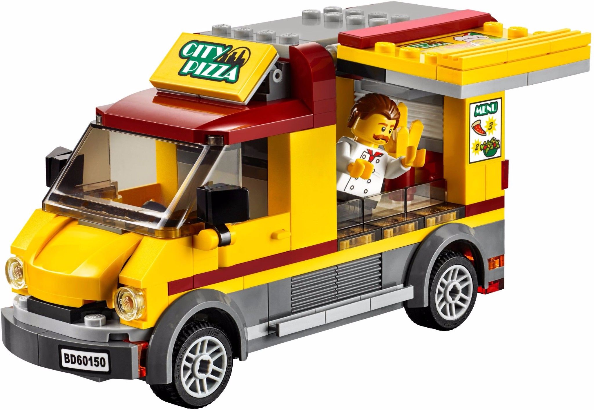 Xe Pizza Lego City Pizza Van 60150