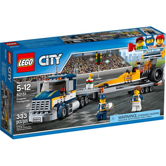 Xe Vận Chuyển Cỡ Lớn Lego City Dragster Transporter 60151