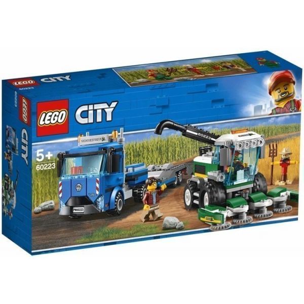 Đồ Chơi Lego City Xe Vận Tải Máy Gặt 60223