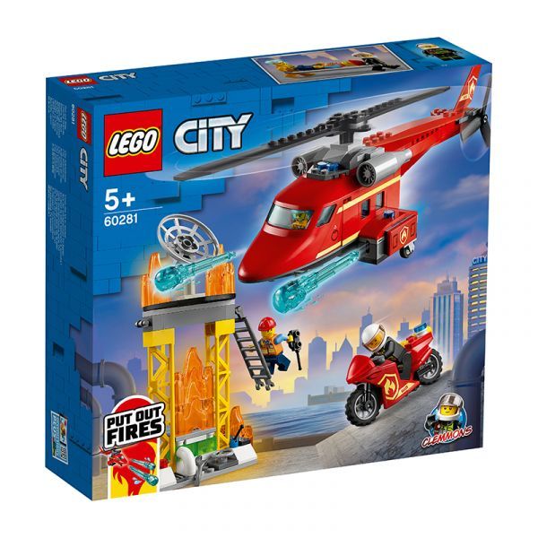 Đồ Chơi Lego City Trực Thăng Cứu Hỏa 60281