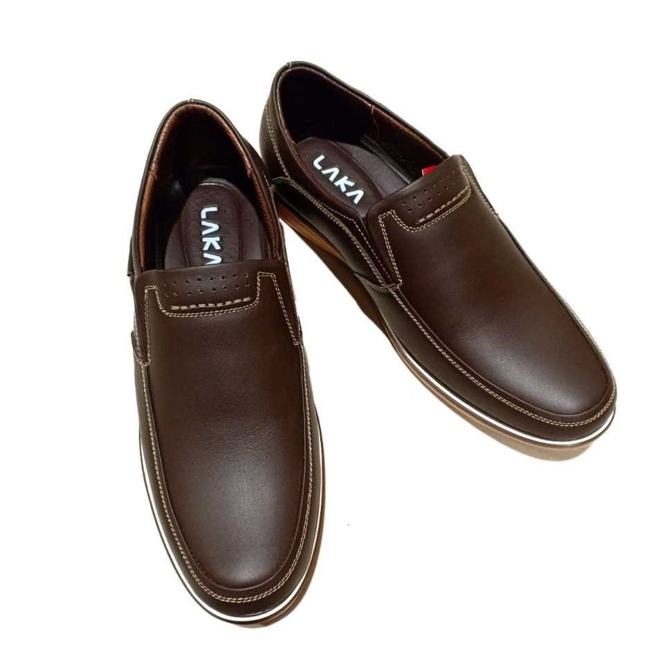 Giầy Tây Nam Laka GLK0188 - Nâu