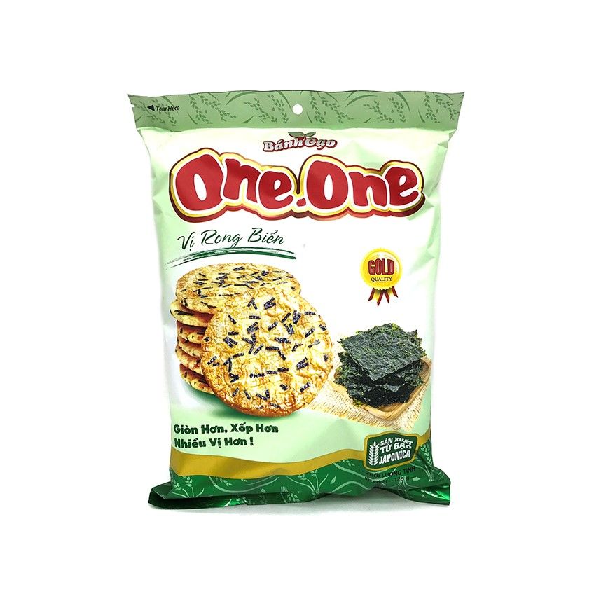 Bánh Gạo One One Vị Rong Biển 126G