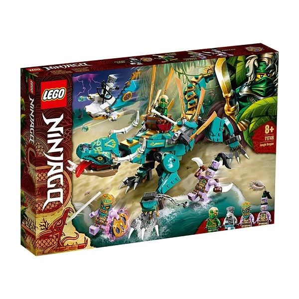 Đồ Chơi LEGO Rồng Thần Jungle Của Lloyd 71746