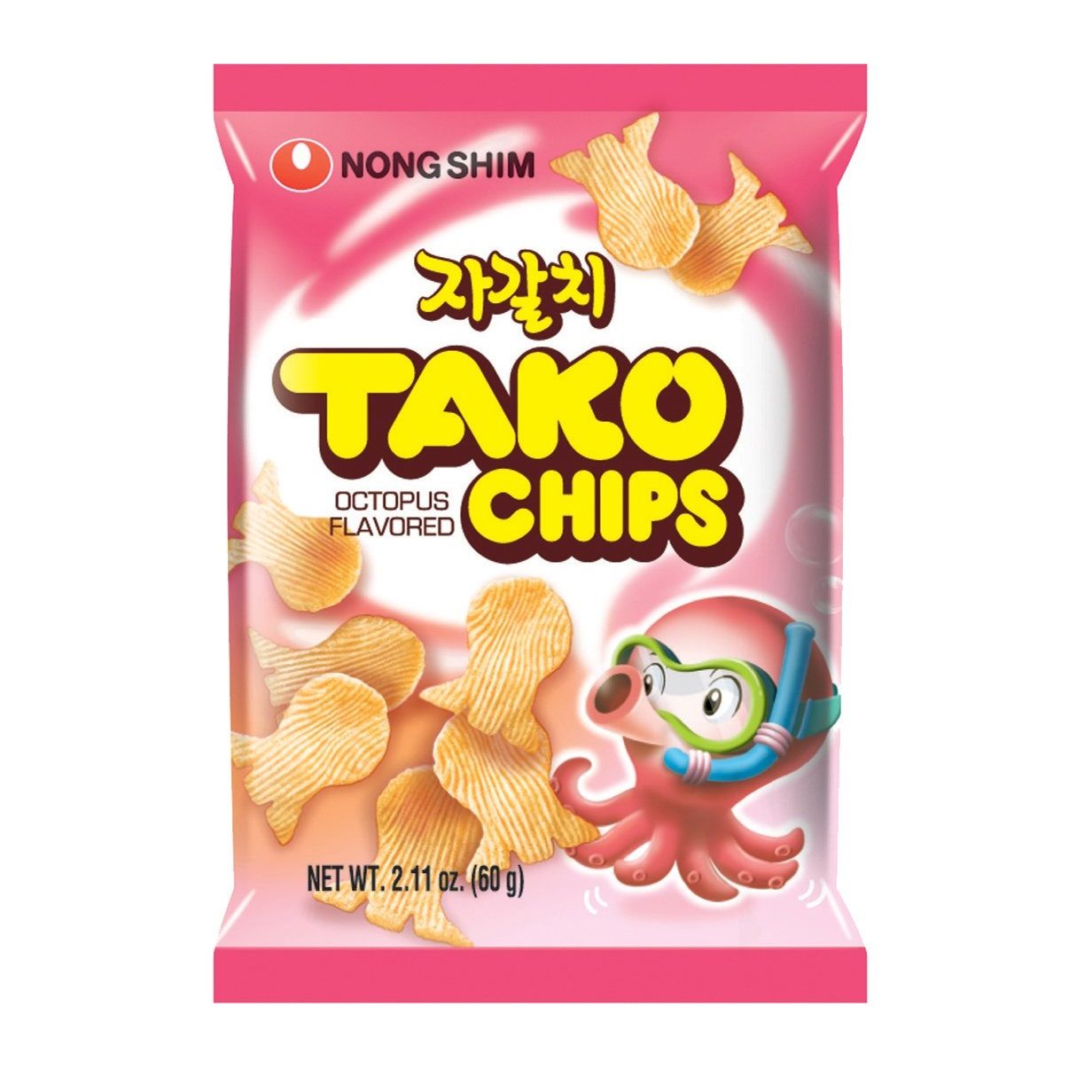 Snack Tako Nongshim Octopus Flavored Chips 60g