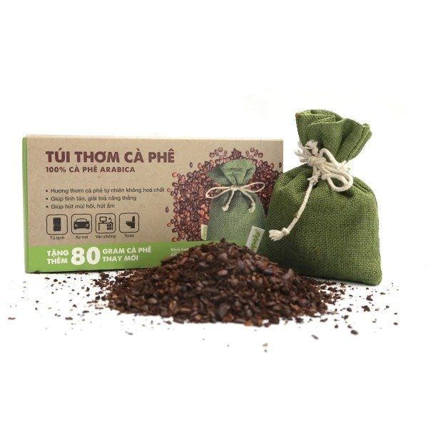 Túi Thơm Hapaku Cà Phê 2 Trong 1
