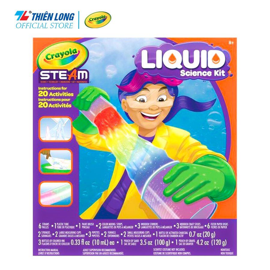 Bộ Steam - Chất Lỏng Crayola 747402