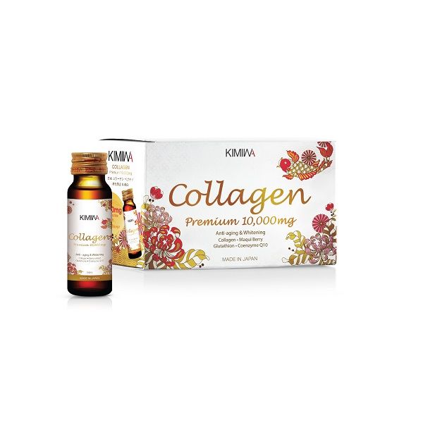 Thực Phẩm Bảo Vệ Sức Khỏe Kimiwa Nước Uống Collagen Pre 10000 H.50Mlx10