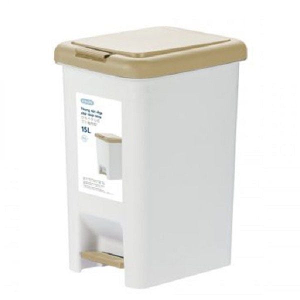 Thùng Rác Đạp Chữ Nhật Hiro 15L (Giao Màu Ngẫu Nhiên)