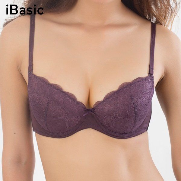 Áo Ngưc Demi Màu Tím iBasic VA130