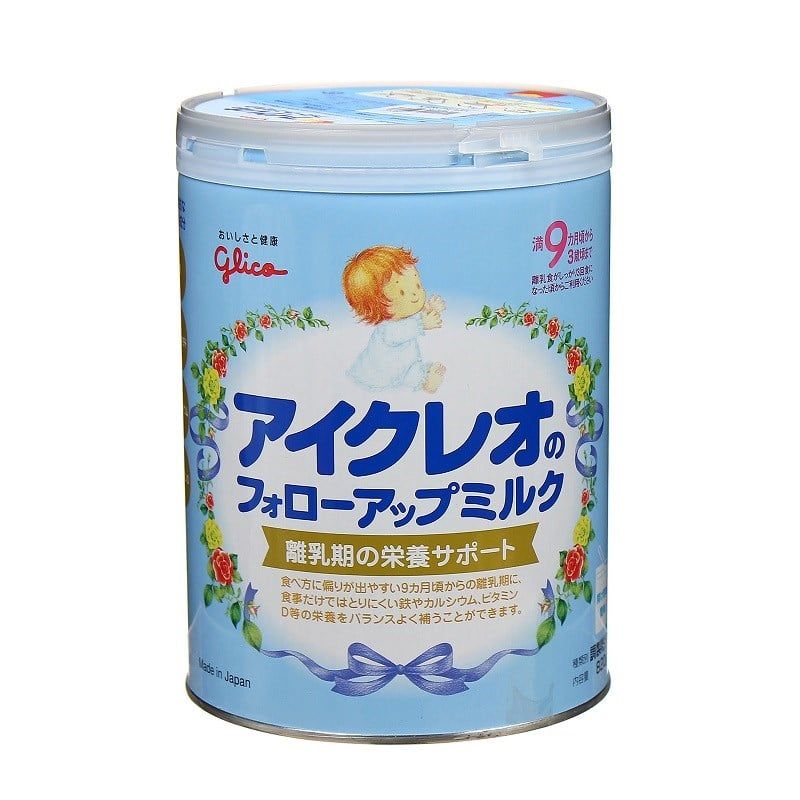Sữa Bột Glico Icreo Follow Up Số 1 Cho Trẻ Từ 9-36 Tháng 820g