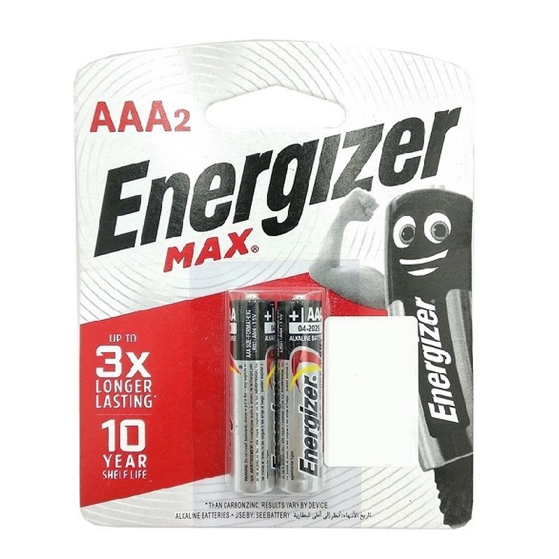 Pin Energizer Max AAA E92 BP2 - Vỉ 2 Viên