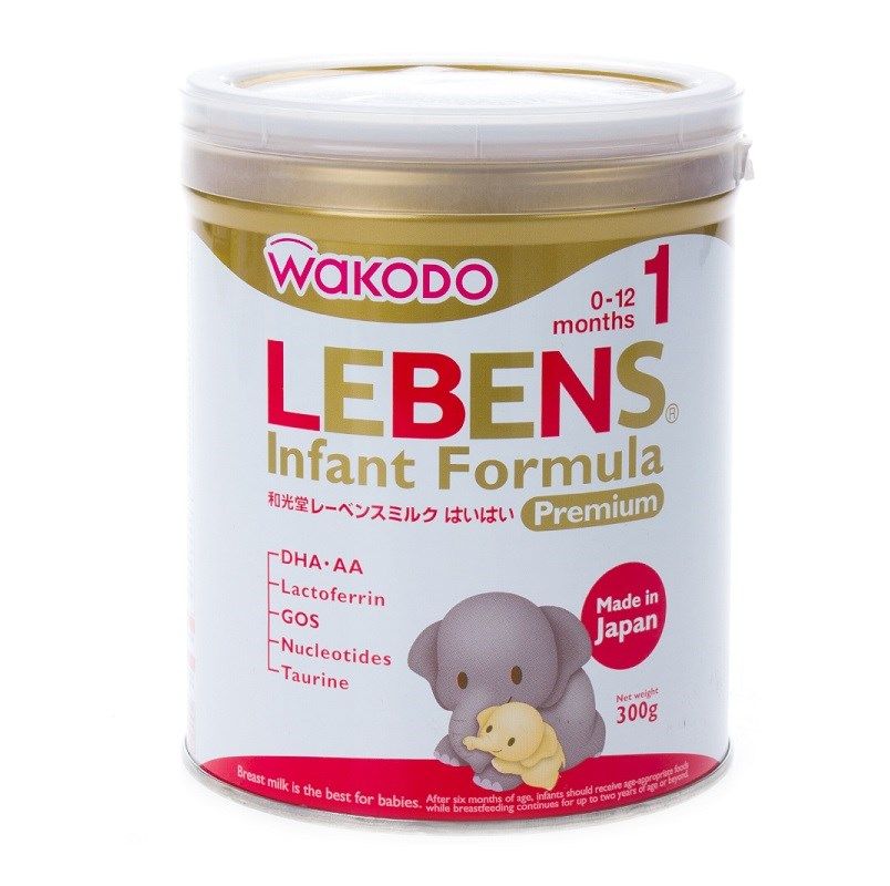 Sữa Wakodo Lebens Cho Trẻ Từ 0-12 Tháng 1300g